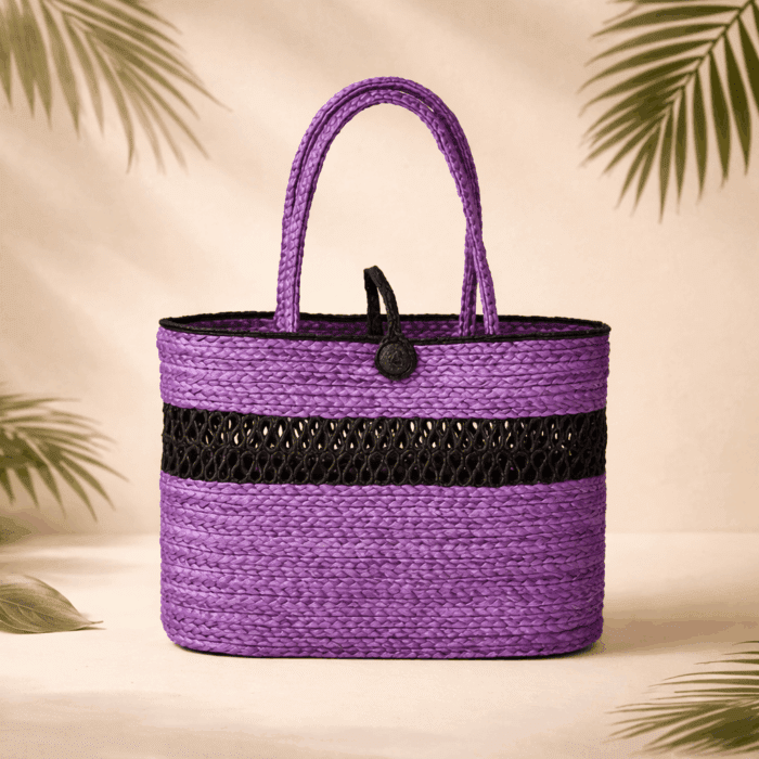 71(284) Banana Fiber Handcrafted Bag - Image 1