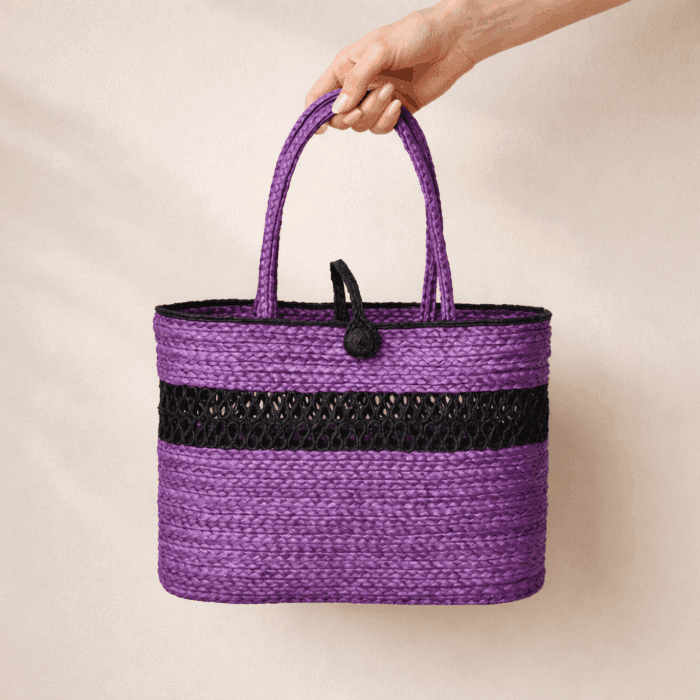 Banana Fiber Handcrafted Bag - Image 2