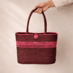 Banana Fiber Handcrafted Bag - Image 2