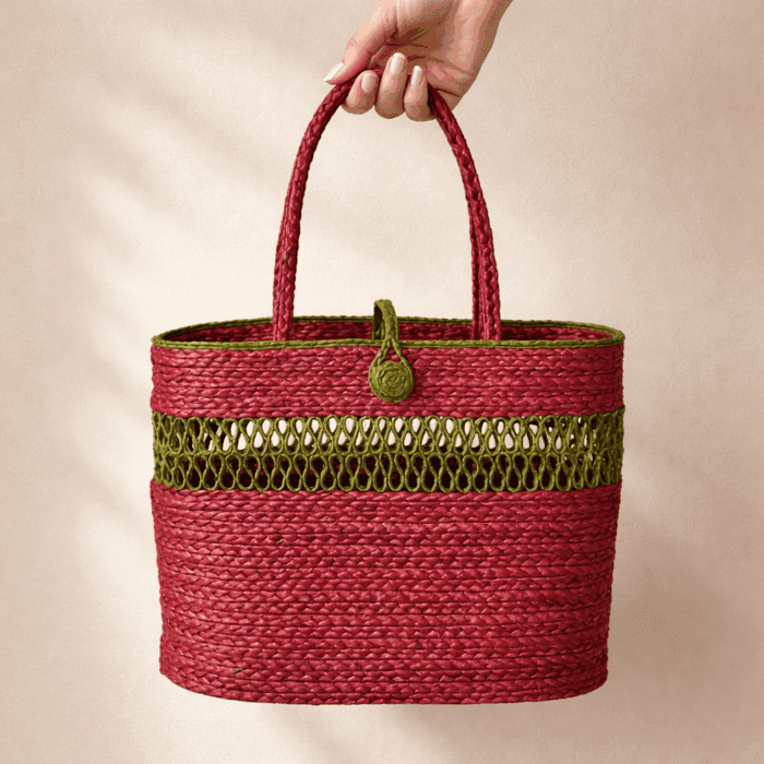 Banana Fiber Handcrafted Bag - Image 2