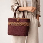 Banana Fiber Handcrafted Bag - Image 3