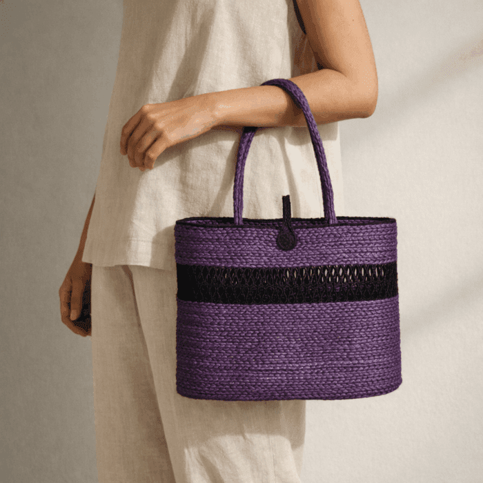 Banana Fiber Handcrafted Bag - Image 3