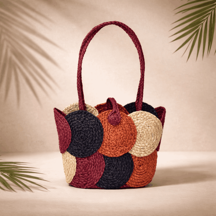 78(298) Banana Fiber Handcrafted Bag - Image 1
