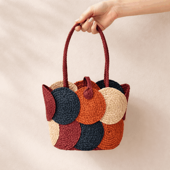 Banana Fiber Handcrafted Bag - Image 2