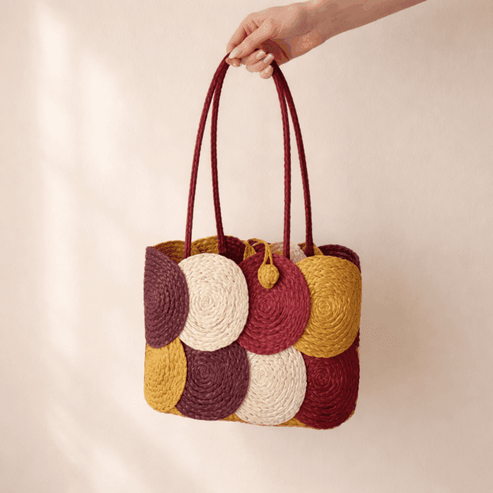 Banana Fiber Handcrafted Bag - Image 2