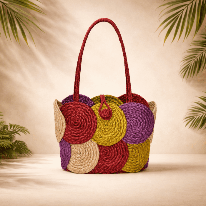 81(304) Banana Fiber Handcrafted Bag - Image 1