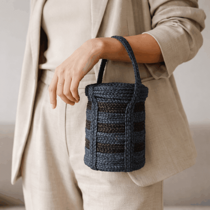 Banana Fiber Handcrafted Bag - Image 3
