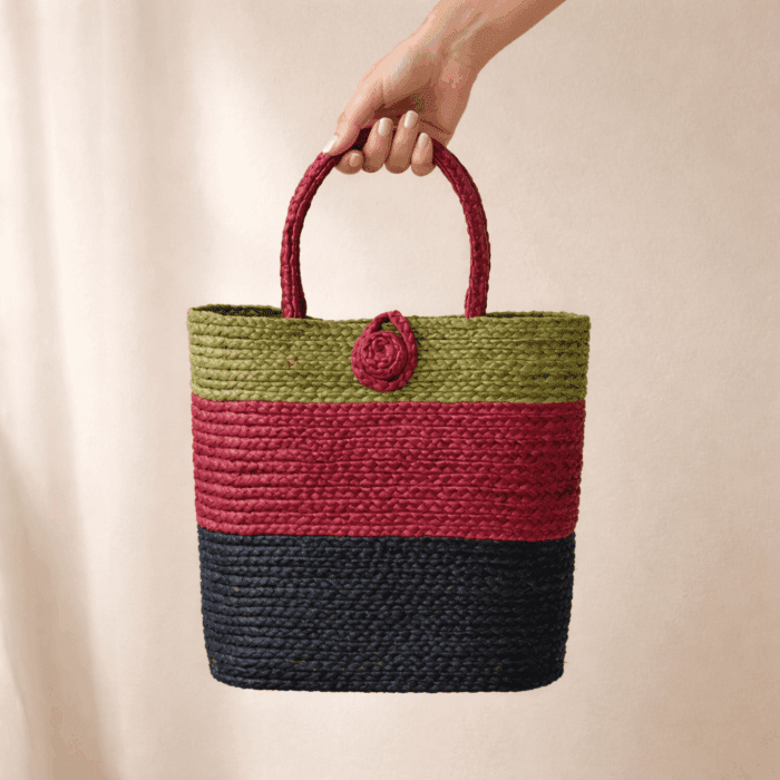 Banana Fiber Handcrafted Bag - Image 2