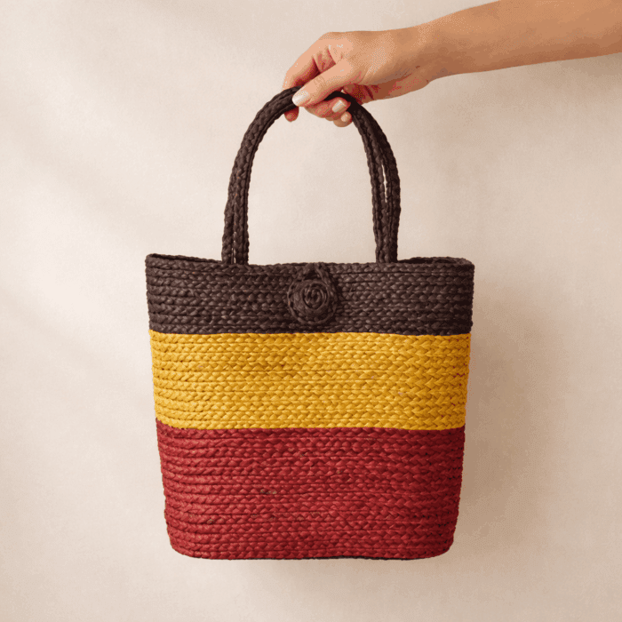 Banana Fiber Handcrafted Bag - Image 2