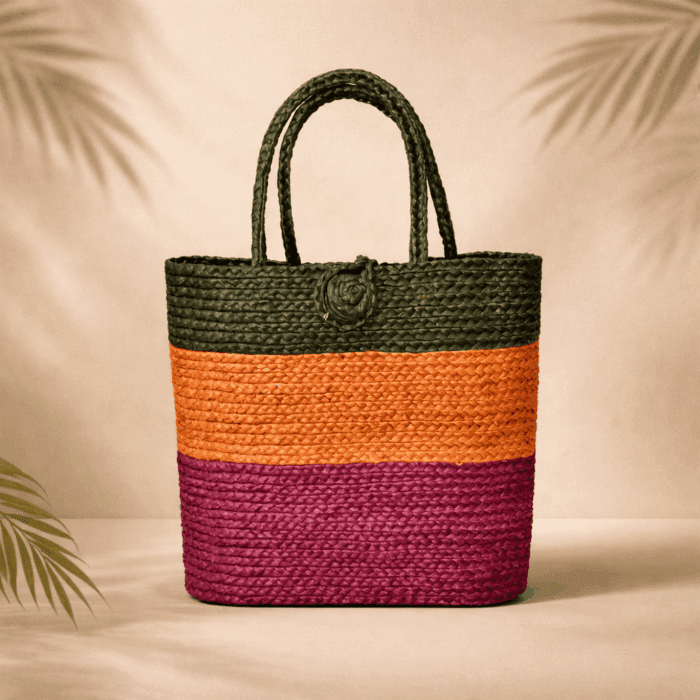 91(330) Banana Fiber Handcrafted Bag - Image 1
