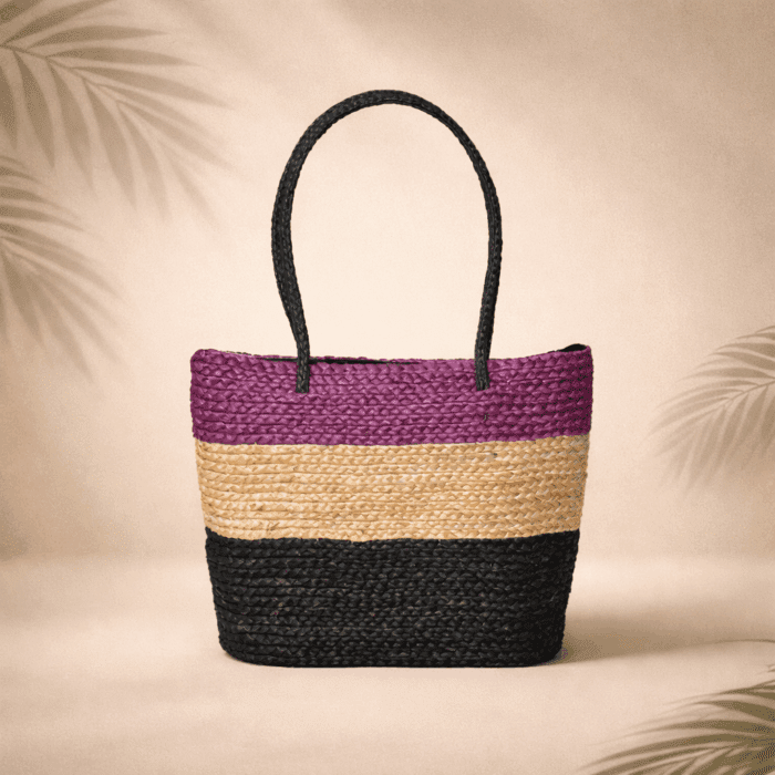92(332) Banana Fiber Handcrafted Bag - Image 1