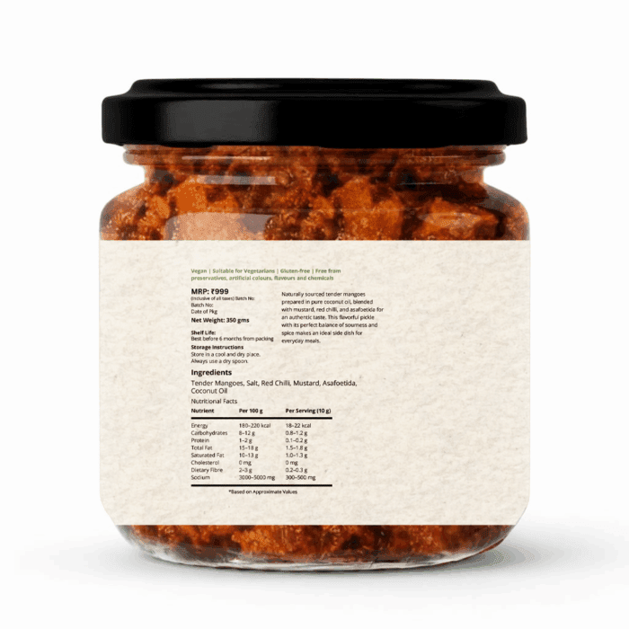 Tender Mango Pickle (350 gm) - Image 4