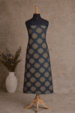 Printed 3-Piece Cotton Unstitched Salwar Set - Image 2