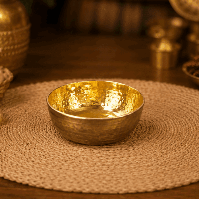bowl1(1) Premium Brass Bowl (pack of 1 or set of 4) - Image 1