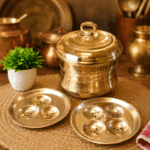 Brass Traditional Idli Streamer - Image 2