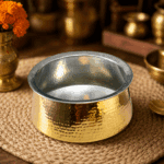Brass Biriyani Pot with Lid - Image 2