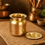 Brass Storage Jar - Image 2