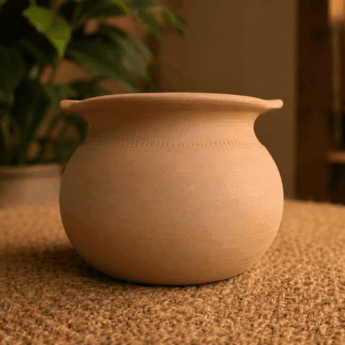 1 Handmade Clay Cooking Pot 3 - Image 1