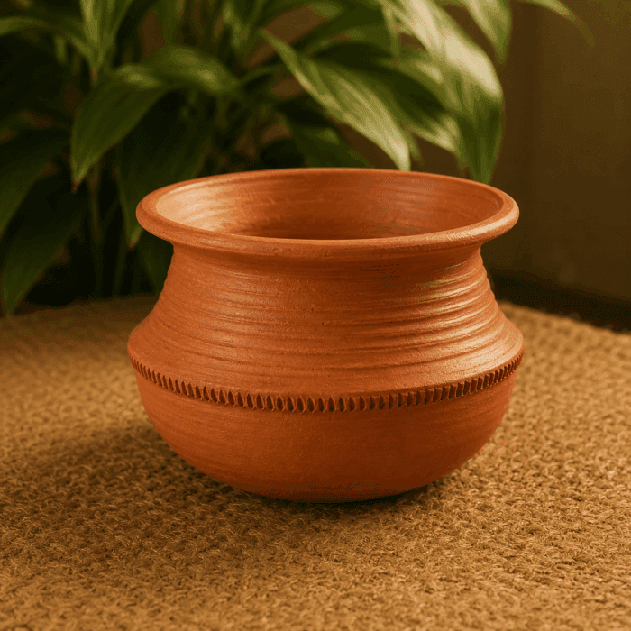 Handmade Clay Cooking or Serving Pot 1 - Image 1