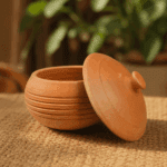 Handmade Designer Clay Storage Pot