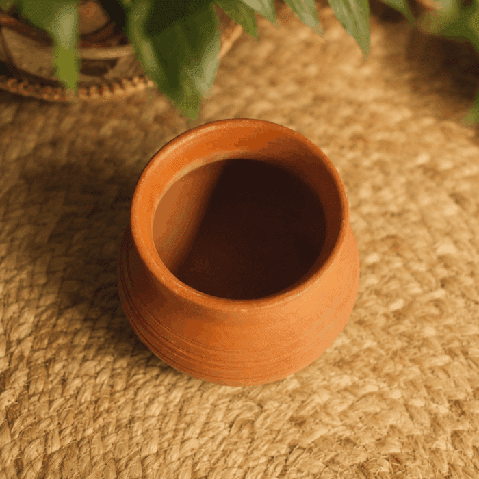 Handmade Clay Serving Pot - Image 2