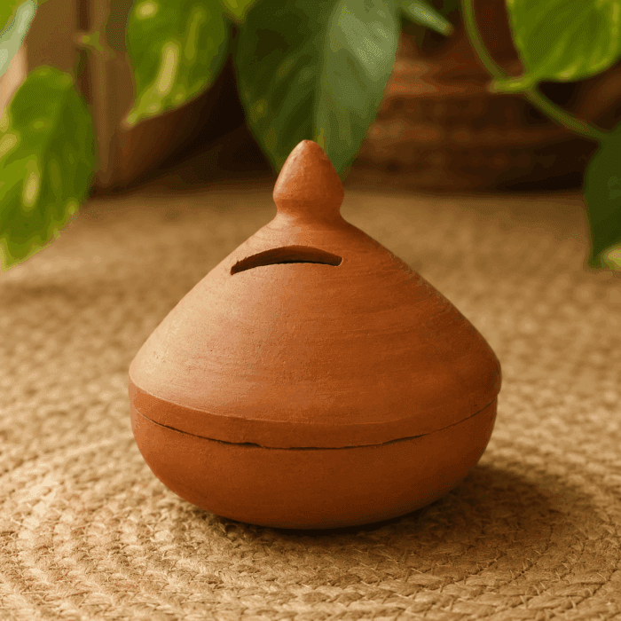 1 Clay Piggy Bank 2 - Image 1