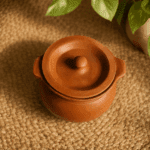 Clay Buttermilk Storage Pot with Lid - Image 2