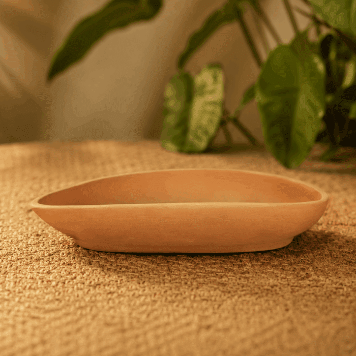 Handmade Clay Serving Tray - Image 2