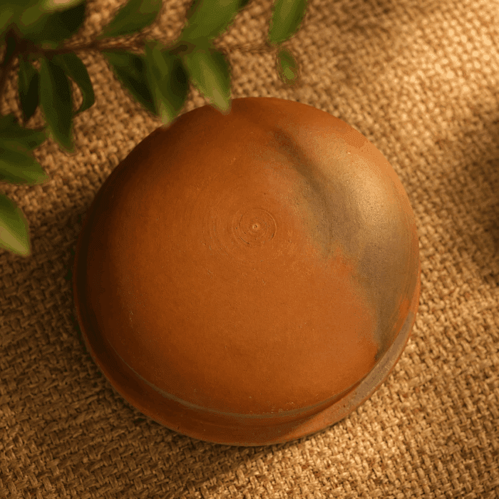 Traditional Handmade Clay Curry Pot 5 - Image 3