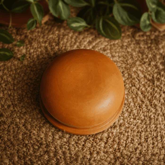 Traditional Handmade Clay Curry Pot 3 - Image 3