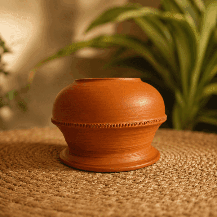 Handmade Clay Cooking or Serving Pot 1 - Image 4