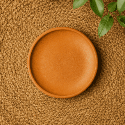 Handmade Clay Dinner Plate