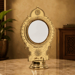 Authentic Aranmula Kannadi | Traditional Handmade Metal Mirror from Kerala 5-Inch