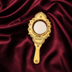 Aranmula Kannadi (Valkannadi) – Traditional Handcrafted Metal Mirror from Kerala - 1.75 Inch