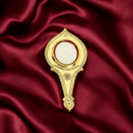 Aranmula Kannadi (Valkannadi) – Authentic Traditional Handcrafted Metal Mirror from Kerala - 2"